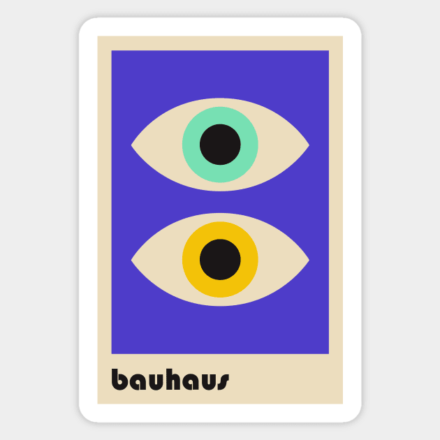 Bauhaus #72 Sticker by GoodMoreInc